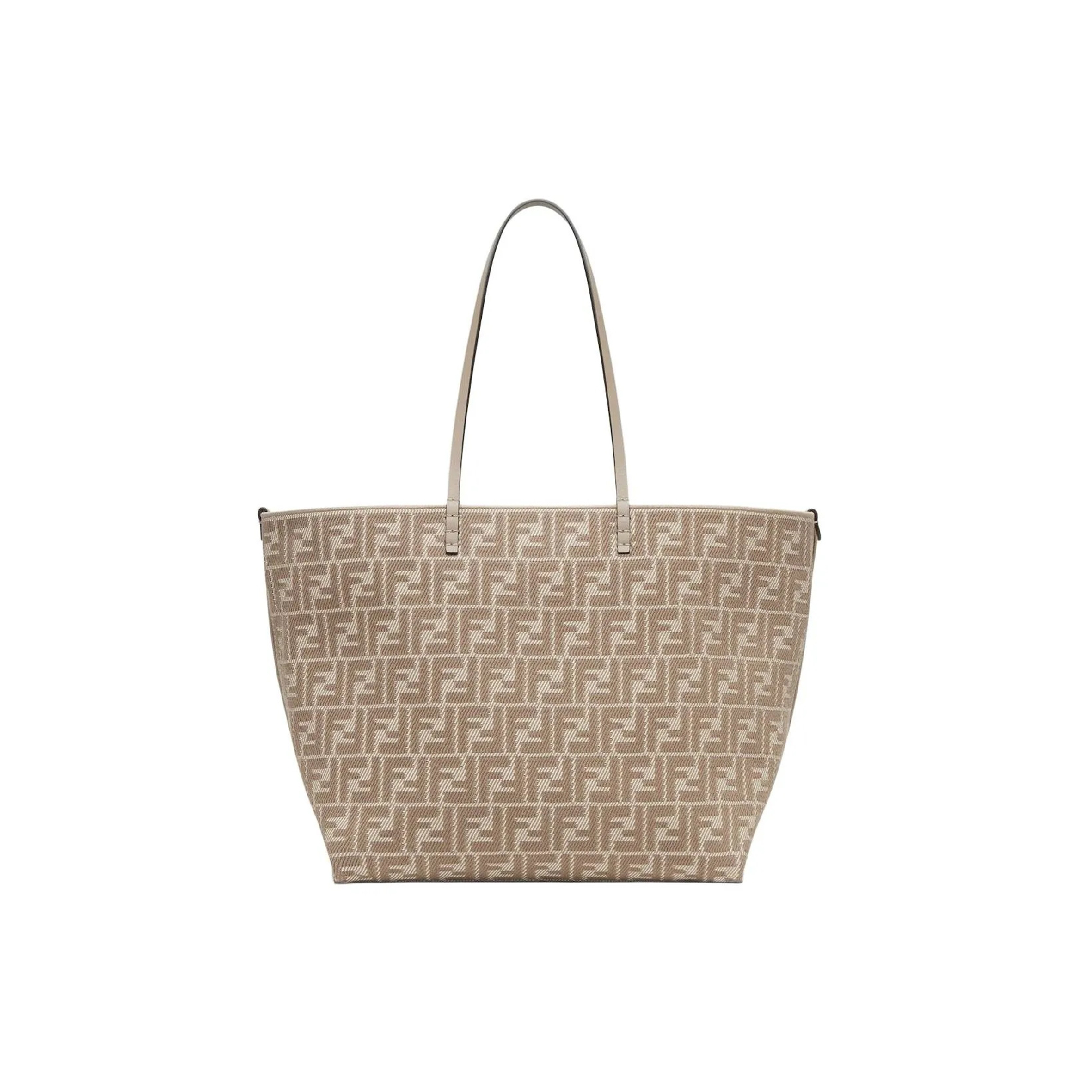 F**di roll large fabric gray 8bh425aupjf1snp (33*30*22cm)